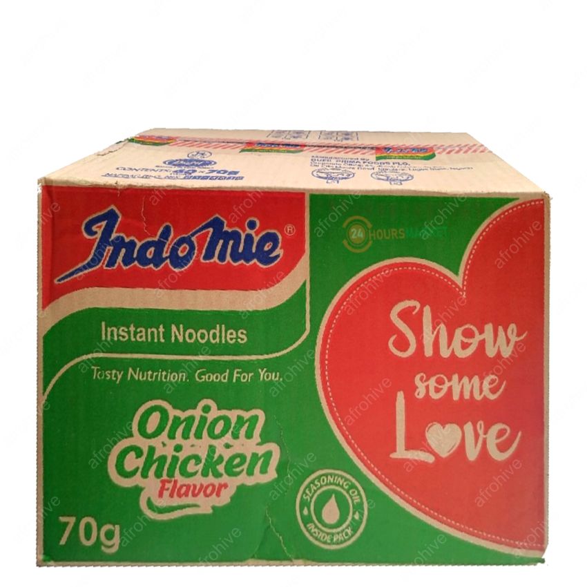 Indomie Onion Chicken Flavor Instant Noodles 70g: Quick & Tasty Snack ...